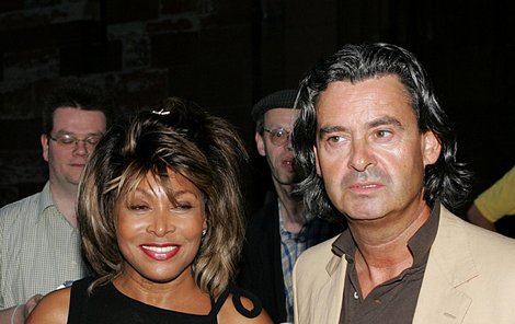 Tina Turner se svým životním partnerem