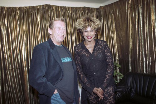 Václav Havel a Tina Turner