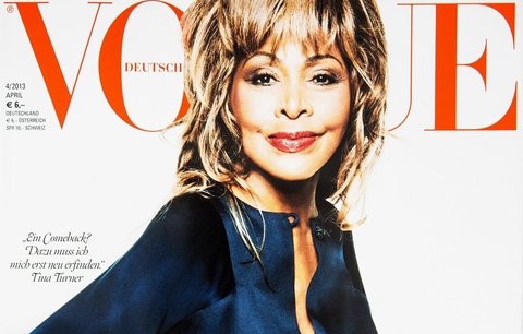 Historicky nejstarší žena na titulce Vogue: Tina Turner