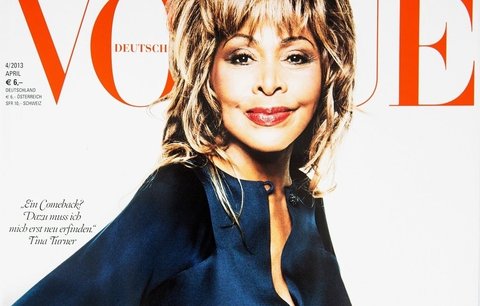 Historicky nejstarší žena na titulce Vogue: Tina Turner