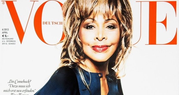 Tina Turner na obálce Vogue