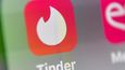 Logo aplikace Tinder