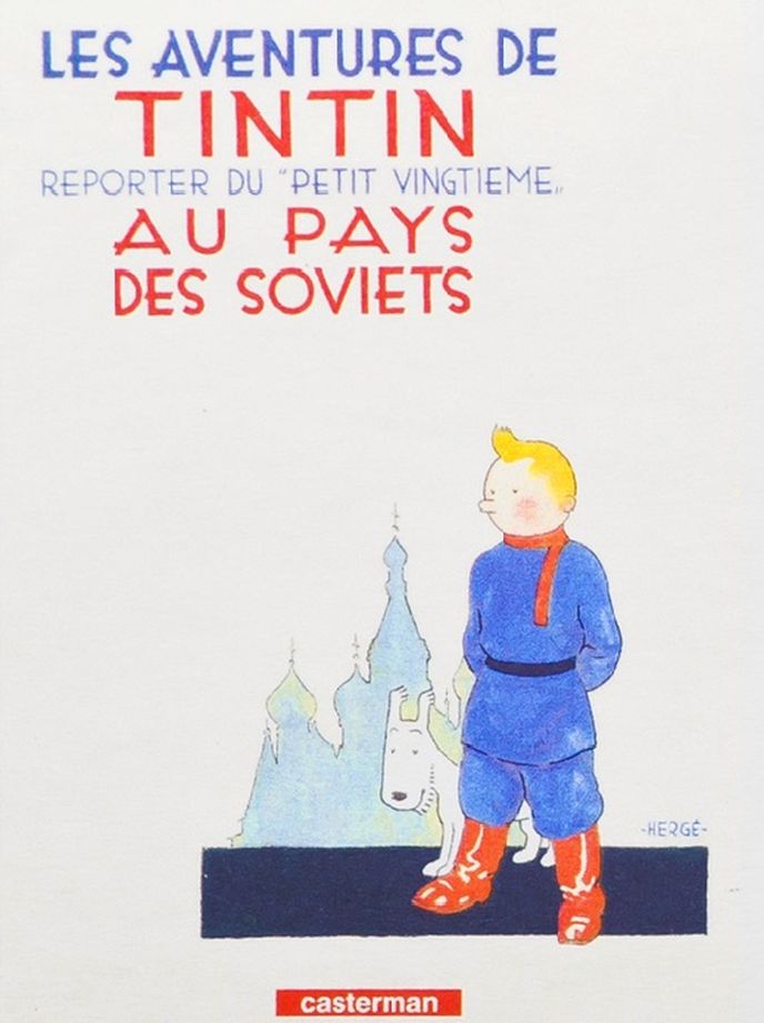 O originály titulních stránek kreslených příběhů o Tintinovi je velký zájem