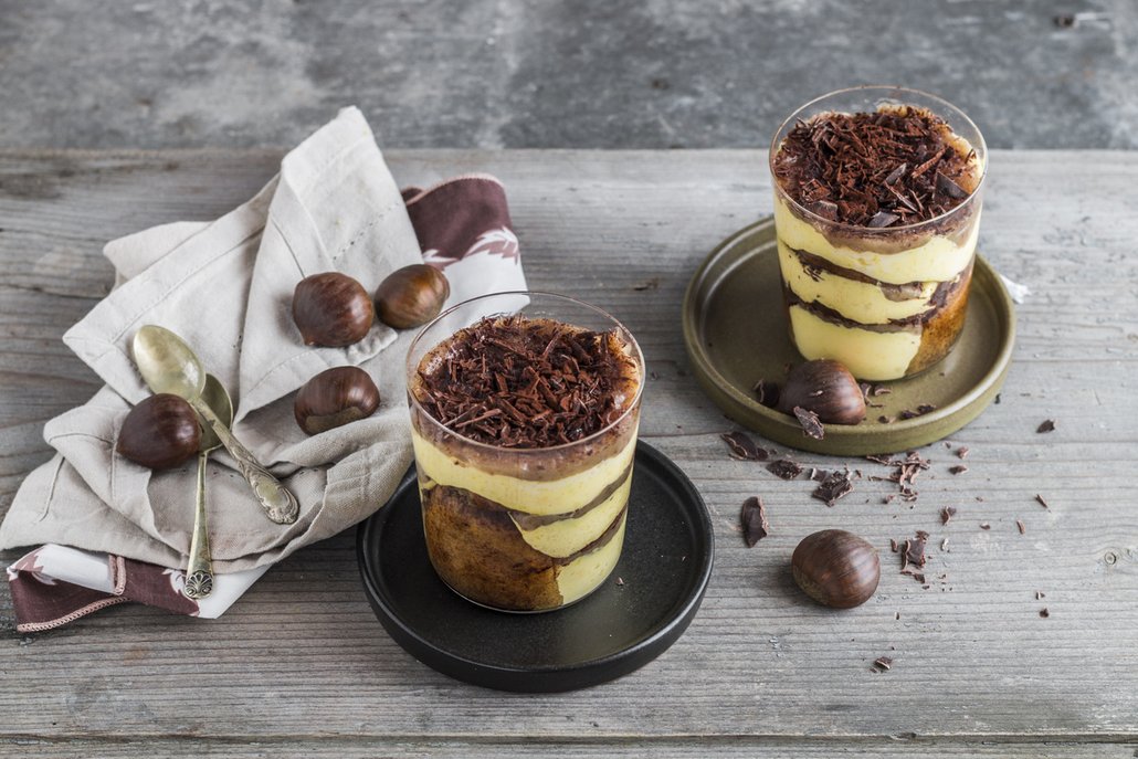 Kaštanové tiramisu