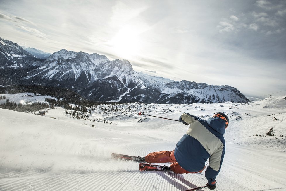 Tiroler Zugspitz Arena je ideálním místem pro rodinnou dovolenou