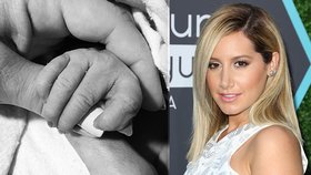 Ashley Tisdale porodila holčičku s nezvyklým jménem