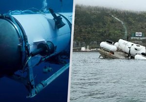 Ponorka Titan společností OceanGate Expeditions zmizela s pěti pasažéry na palubě.