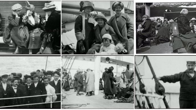 Sedmnáctiletá Bernice Palmer pořídila unikátní fotografie krátce po zkáze Titanicu.