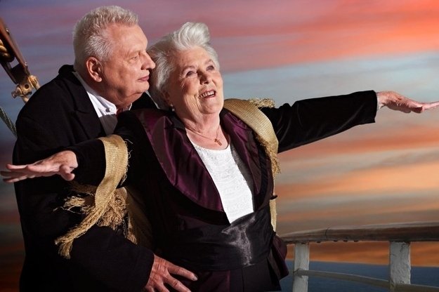 Titanic Erna Rütt, 86, Alfred Kelbch, 81