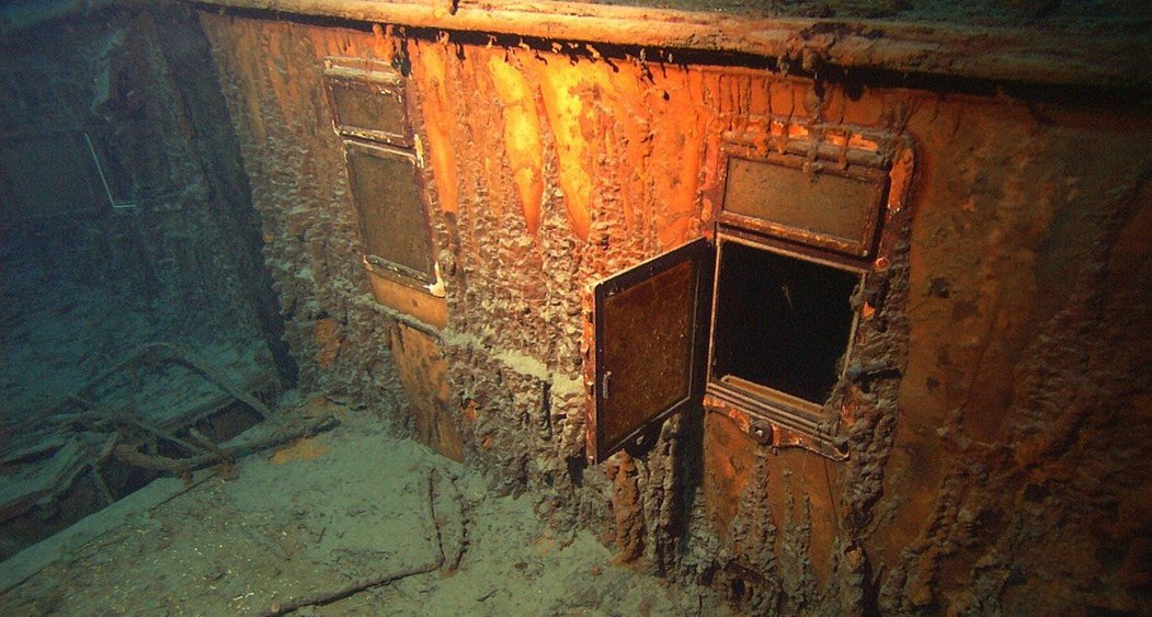 Vrak Titanicu na mořském dně