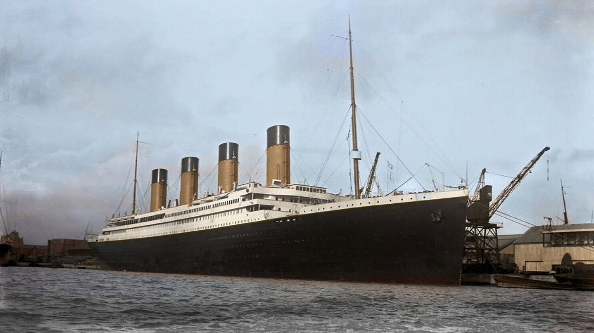 Titanic se stal nejznámějším parníkem v historii námořní dopravy.