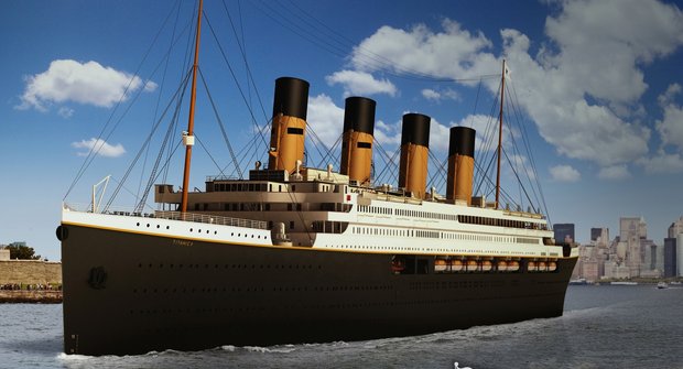 Číňané staví dvě repliky Titaniku
