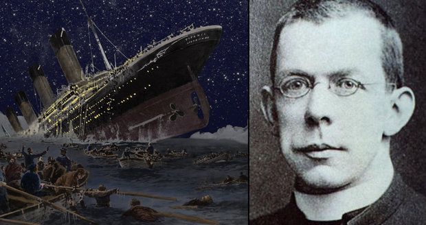 Titanic možná získá světce. Kněz se při zkáze obětoval pro další cestující