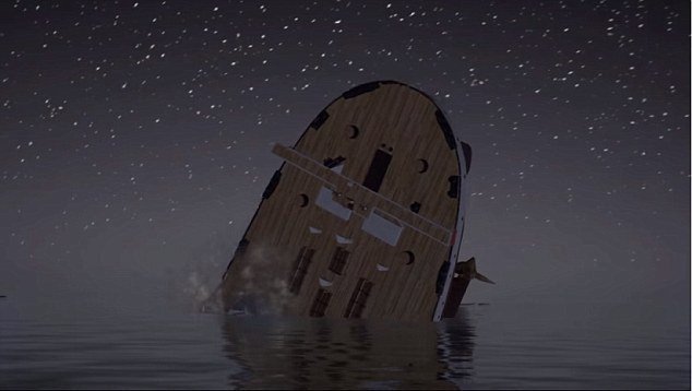 Titanic se potopil během necelých tří hodin.