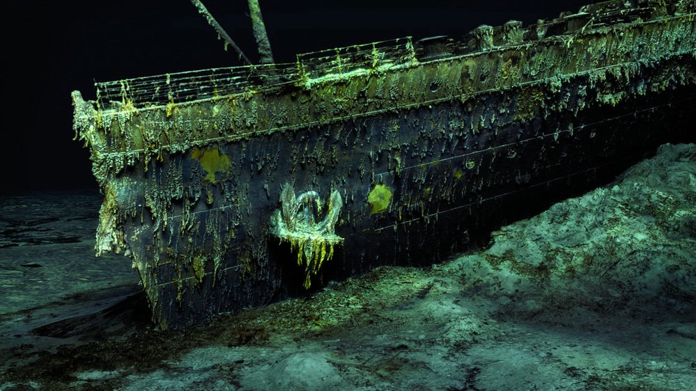 První digitální sken Titanicu v plném měřítku odhaluje nejslavnější vrak lodi v dosud neviděných detailech