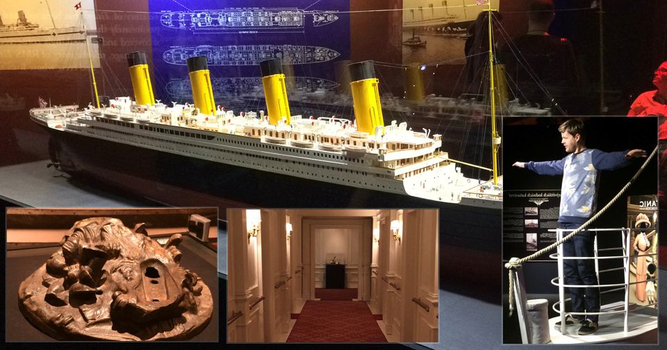 Výstava předmětů z Titanicu probíhá v Letňanech.