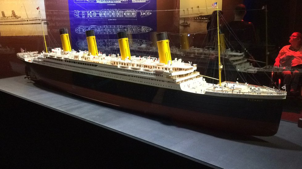 Model lodi Titanic.