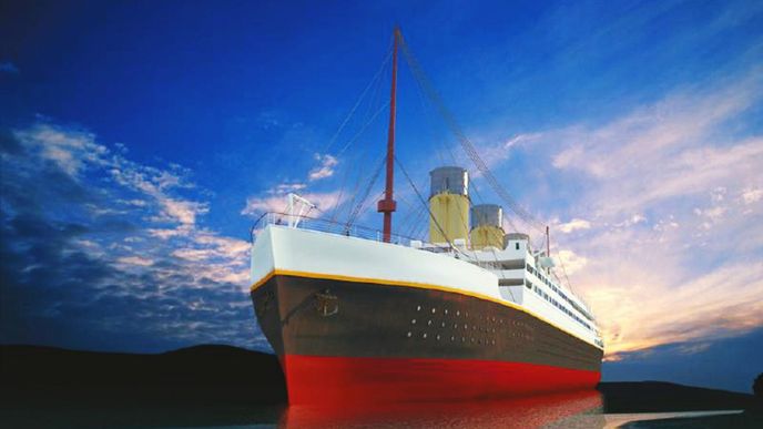 Číňané staví repliku slavného Titaniku