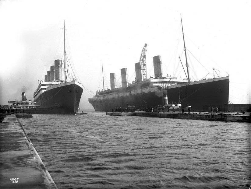 Sesterské lodě Titanic a Olympic