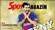 Titulní strana pátečního vydání Sport Magazínu