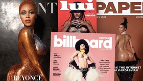 Nejodvážnější titulky roku 2014: Nahá prsa Beyoncé a Rihanny, sexy zadek nestydaté Kardashian!