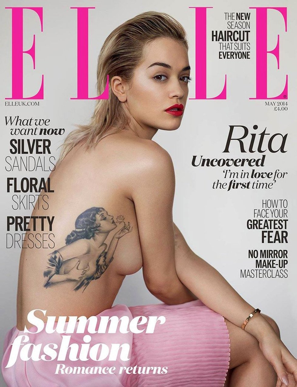 Modelka a zpěvačka Rita Ora.