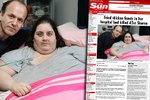 Nejtlustší žena Británie zemřela, doslova se ujedla k smrti. Její rodina jí přes přísný zákaz lékařů nosila do nemocnice nezdravé jídlo z fastfoodů