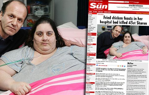 Nejtlustší žena se v nemocnici ujedla k smrti!
