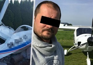 Pilot a instruktor Milan zemřel při tragické nehodě na Berounsku.