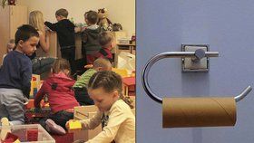 Rodiče dětem do některých pražských mateřských školek dávají i toaletní papír.
