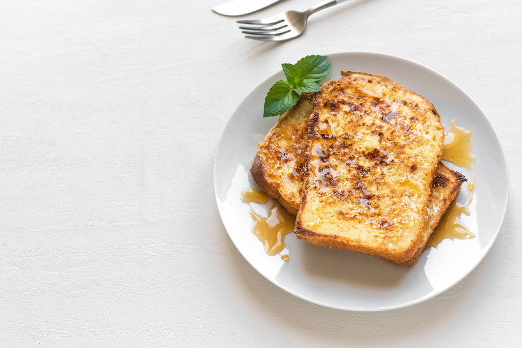 French toast je oblíbená snídaňová pochoutka