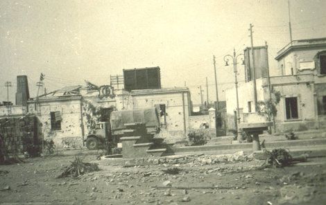 Válečná zóna v Tobruku