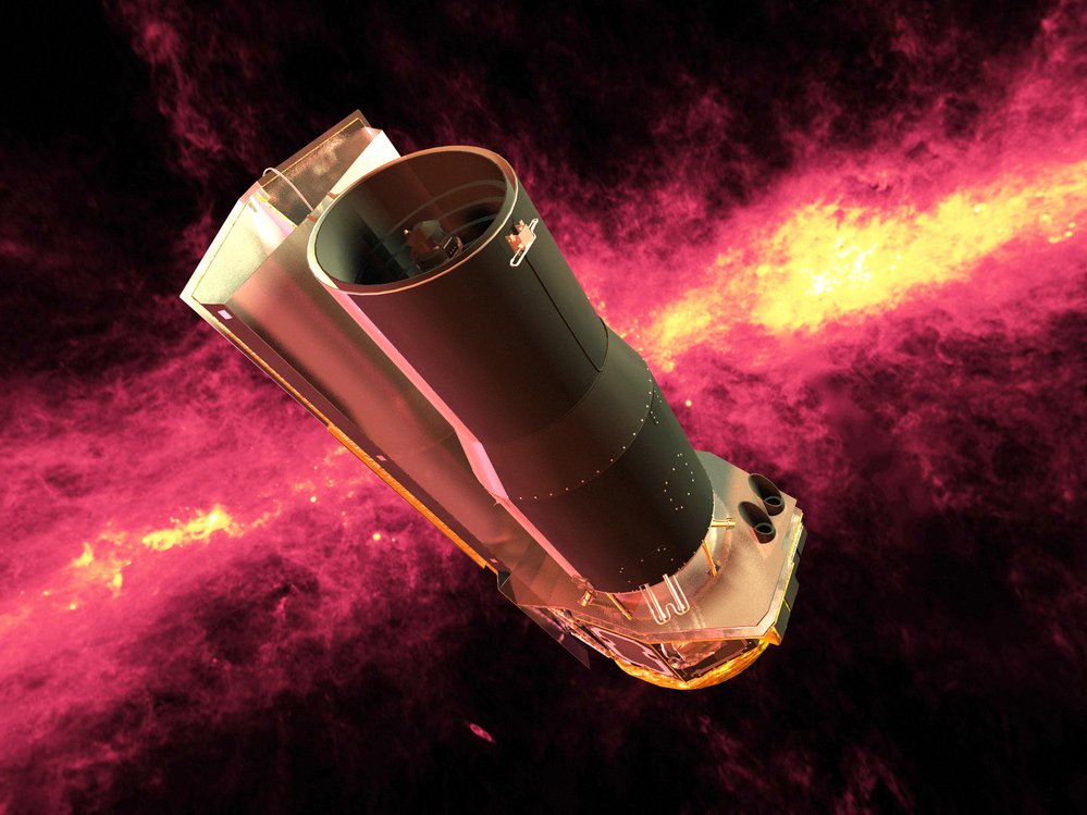 Kosmický dalekohled Spitzer, který se podílel na objevu