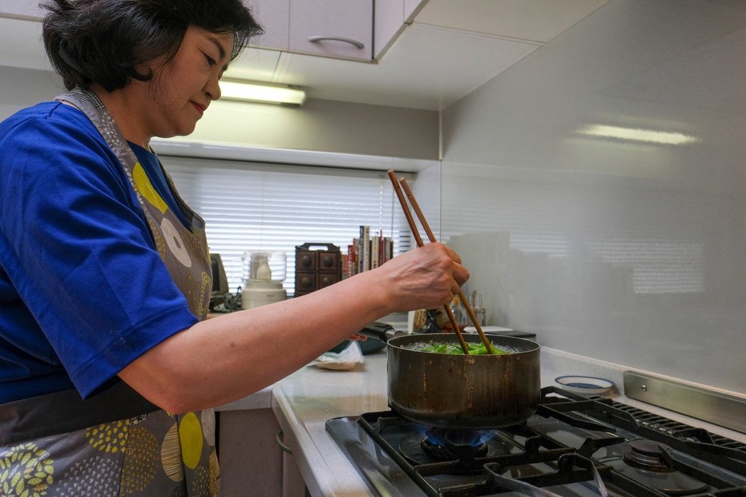 Yoko Nishimura připravuje svůj oblíbený recept, který je servírovaný i sportovcům na Hrách