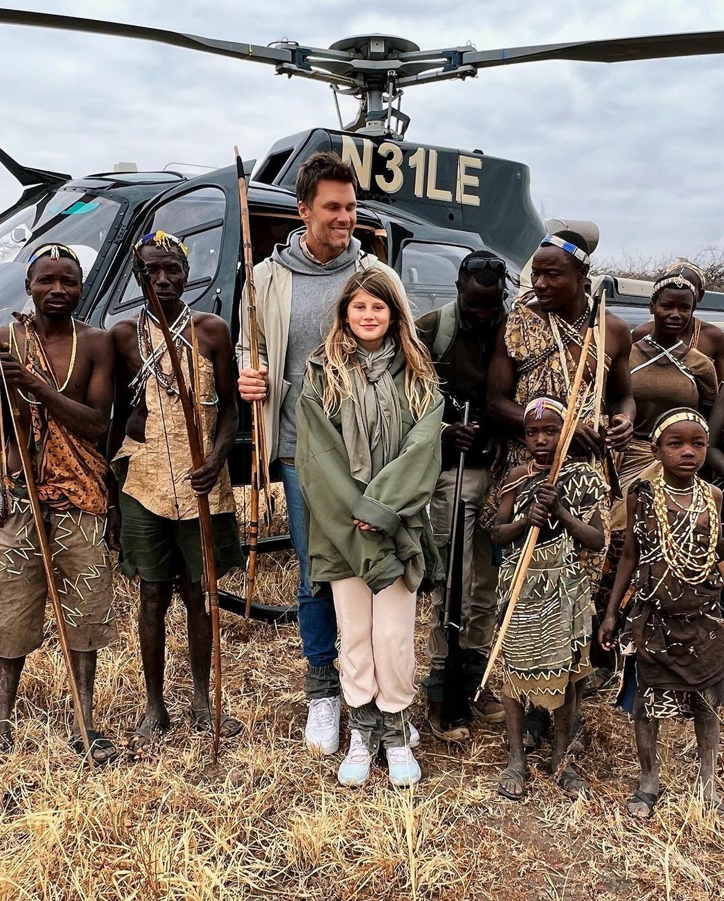 Brady v Africe objevil sebe sama!