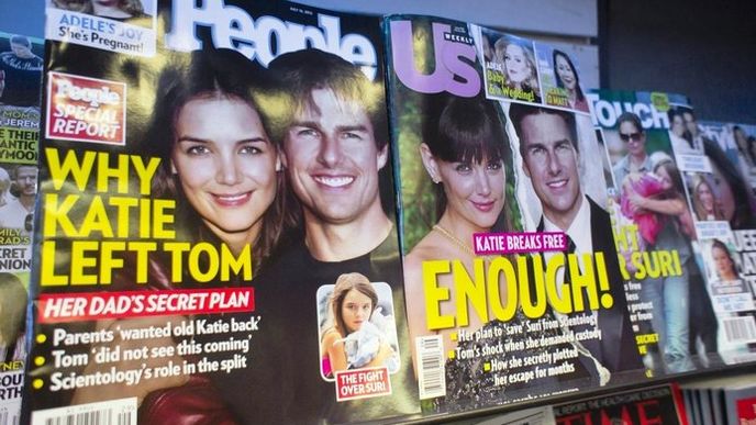 Tom Cruise a Katie Holmesová se rozcházejí