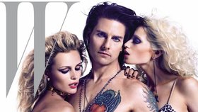 Tom Cruise na titulce amerického magazínu W