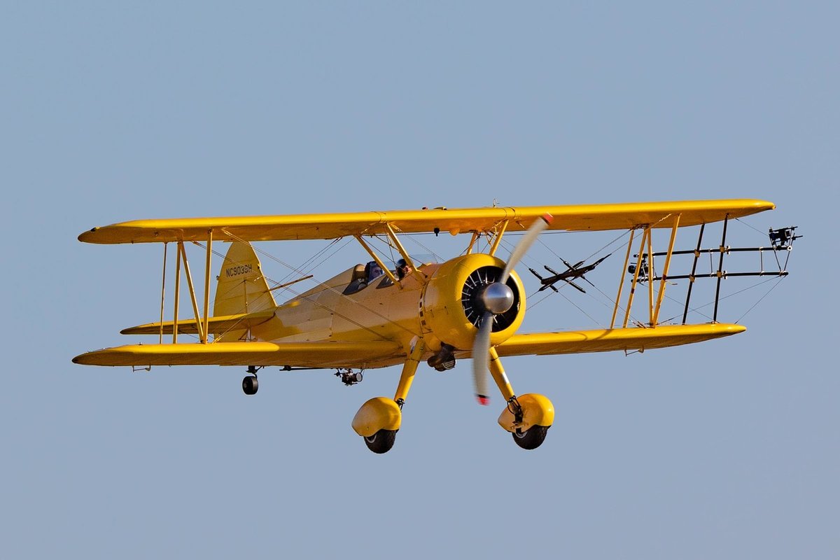 Boeing B75N1 Stearman z roku 1941.