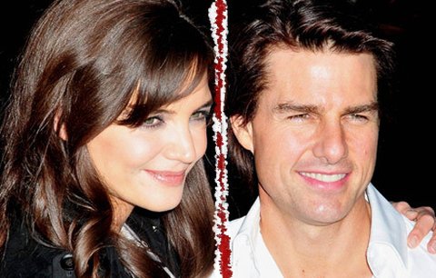 Katie Holmes a Tom Cruise: Rozchod?!