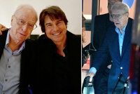 Tom Cruise na oslavě Michaela Caina (90): Oscary zazdil, ale na narozeniny došel!