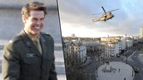 Tom Cruise vyklidil Trafalgarské náměstí: S vrtulníkem a obrněnými vozy