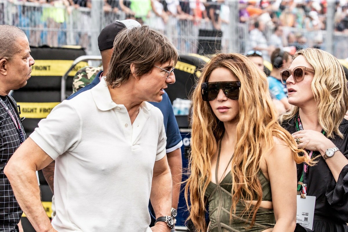 Shakira a Tom Cruise