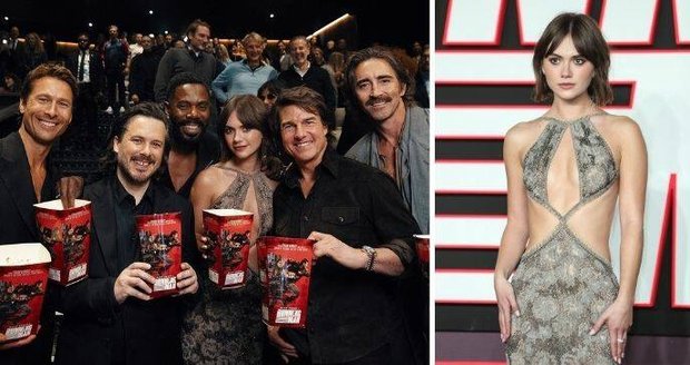 Tom Cruise zahání smutek z rozchodu - novou brunetkou a popcornem