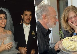 Tom Hanks a Rita Wilson oslavili výročí sňatku