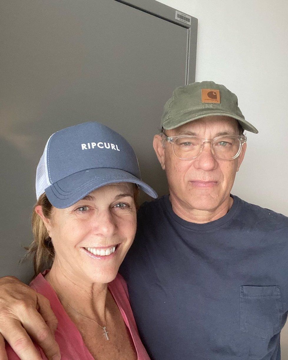 Tom Hanks a jeho žena Rita