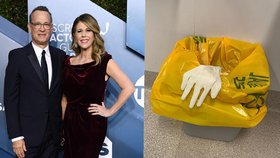 Tom Hanks s manželkou byli pozitivně testováni na koronavirus