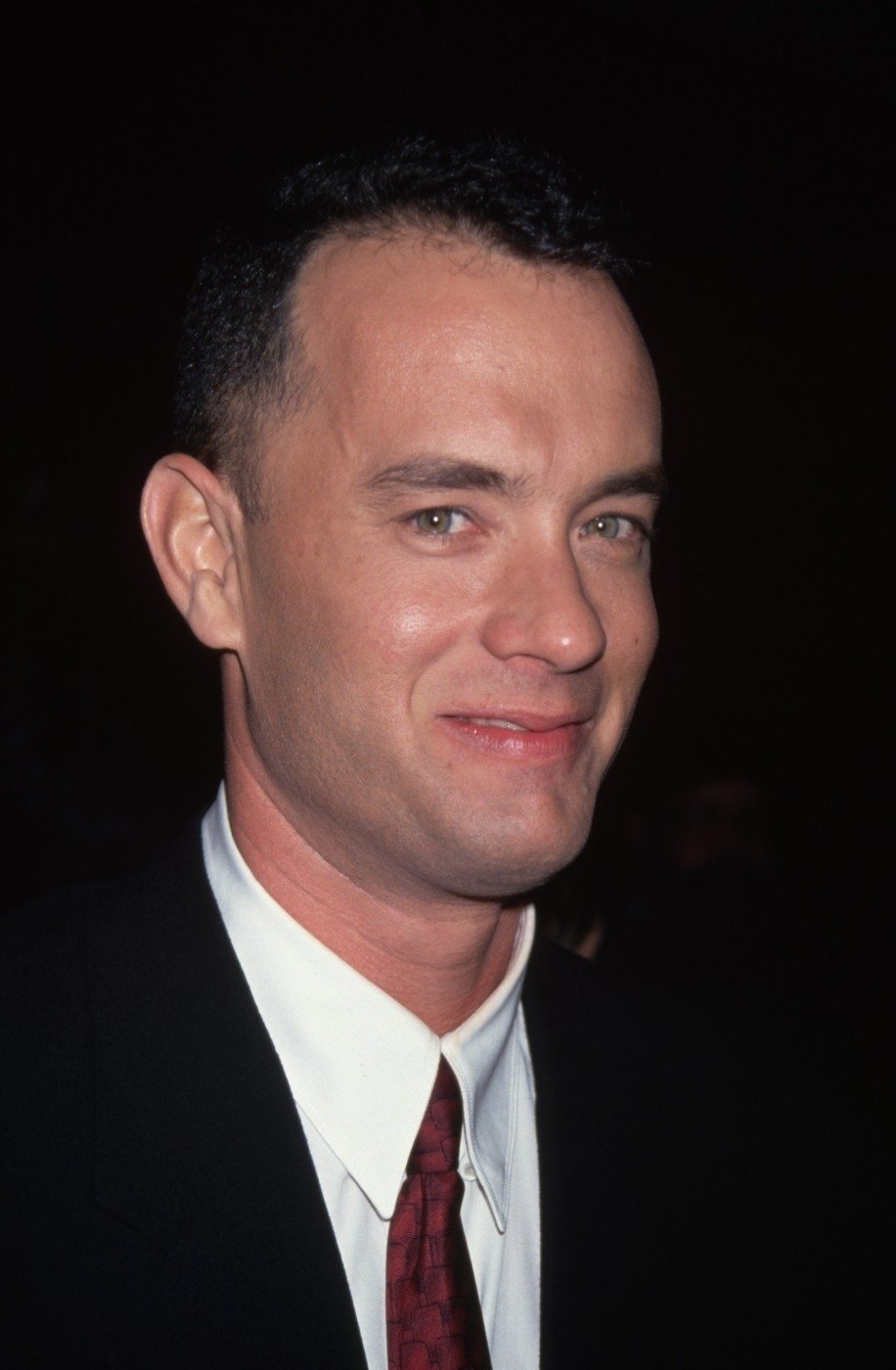 Tom Hanks a jeho rošťácký pohled