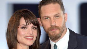 Tom Hardy a jeho manželka, Charlotte Riley