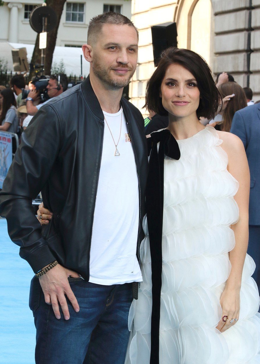 Tom Hardy a jeho manželka, Charlotte Riley