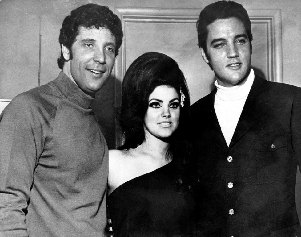 Tom Jones a Elvis a Priscilla Presleyovi